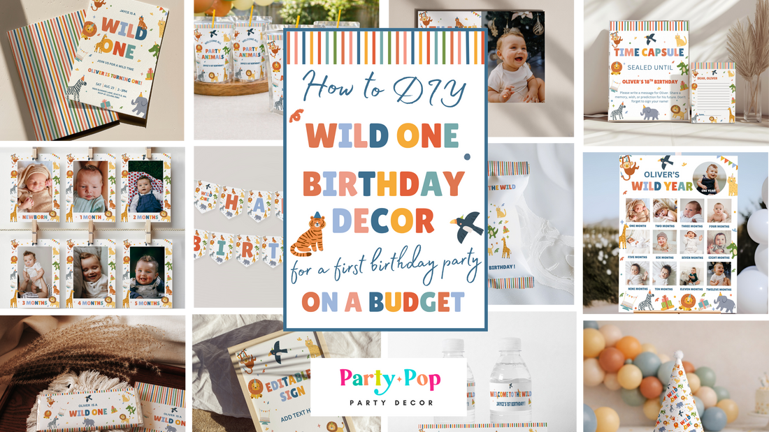 Wild One Birthday Decorations: How to DIY a First Birthday Party on a Budget