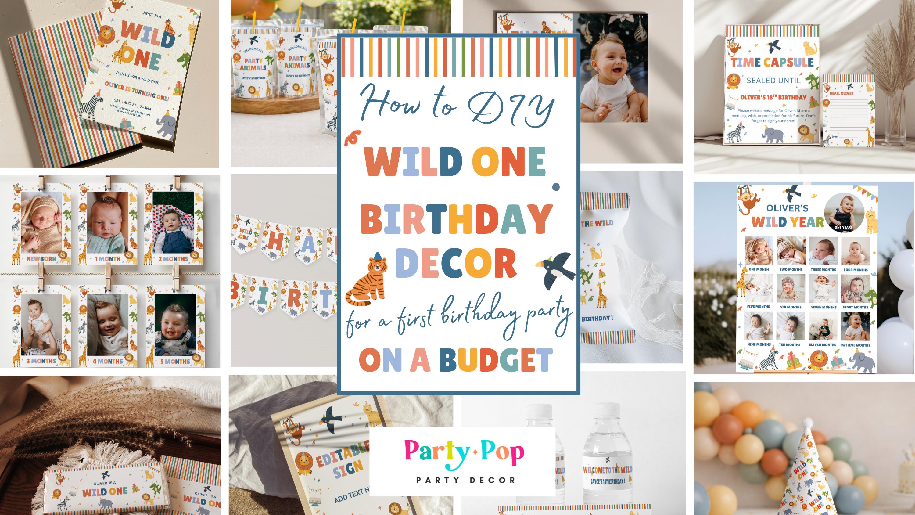 Wild One Birthday Decorations: How to DIY a First Birthday Party on a Budget