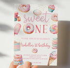 Sweet One Download & Print Invitation
