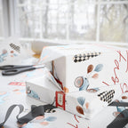 Fast One Custom Wrapping Paper - Race Car Theme