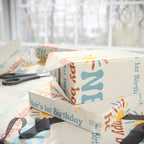 One Happy Boy Custom Birthday Wrapping Paper - Sunshine Theme