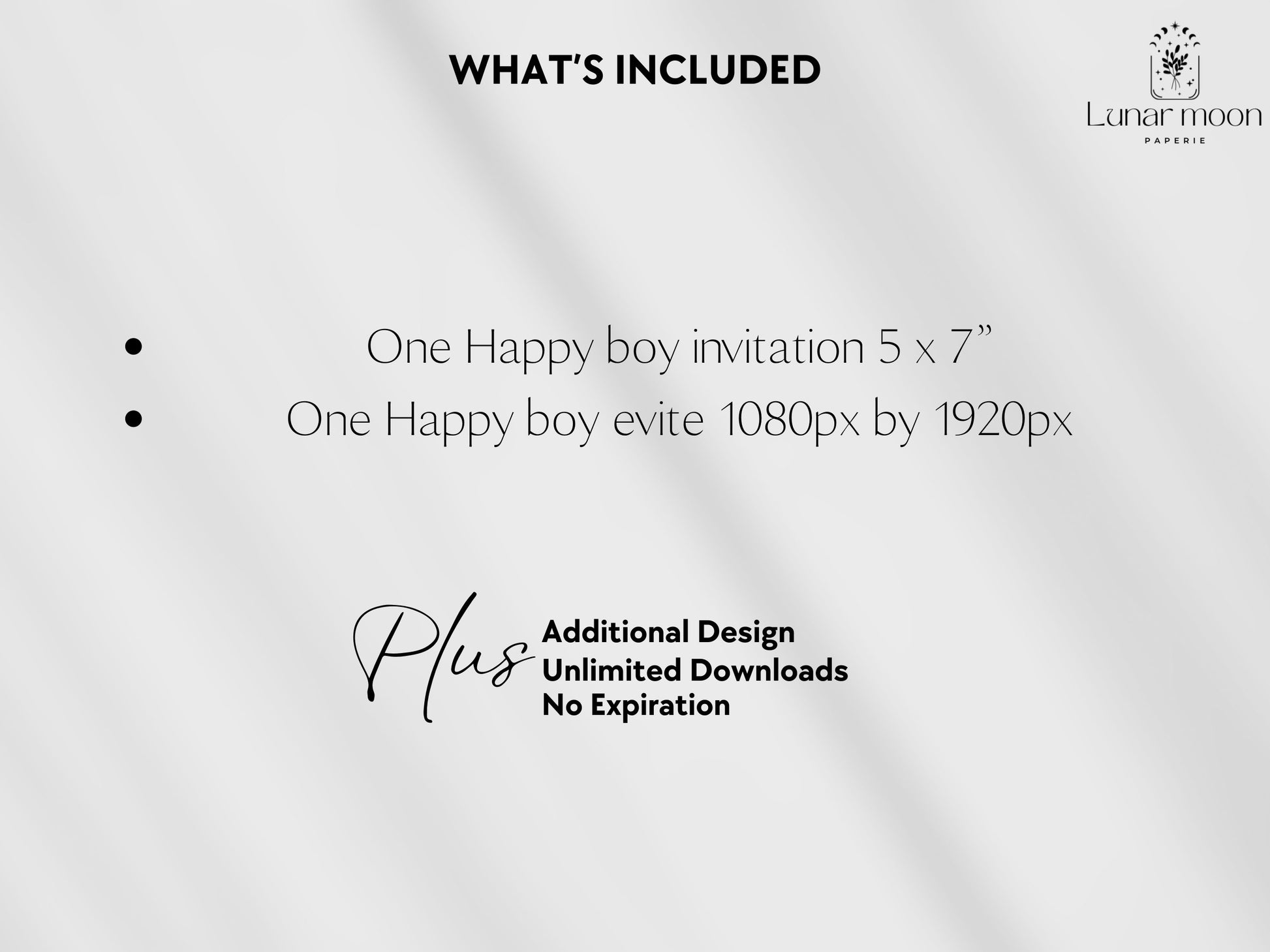 First Trip Around The Sun - One Happy Boy Birthday Invitation - Digital Download