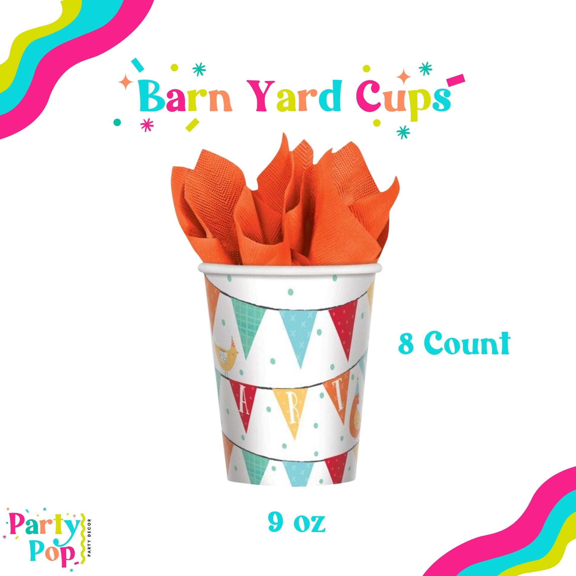 Cow Birthday Plate - Farm Animal Birthday Decor