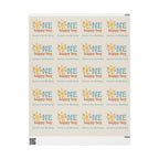 One Happy Boy Custom Birthday Wrapping Paper - Sunshine Theme