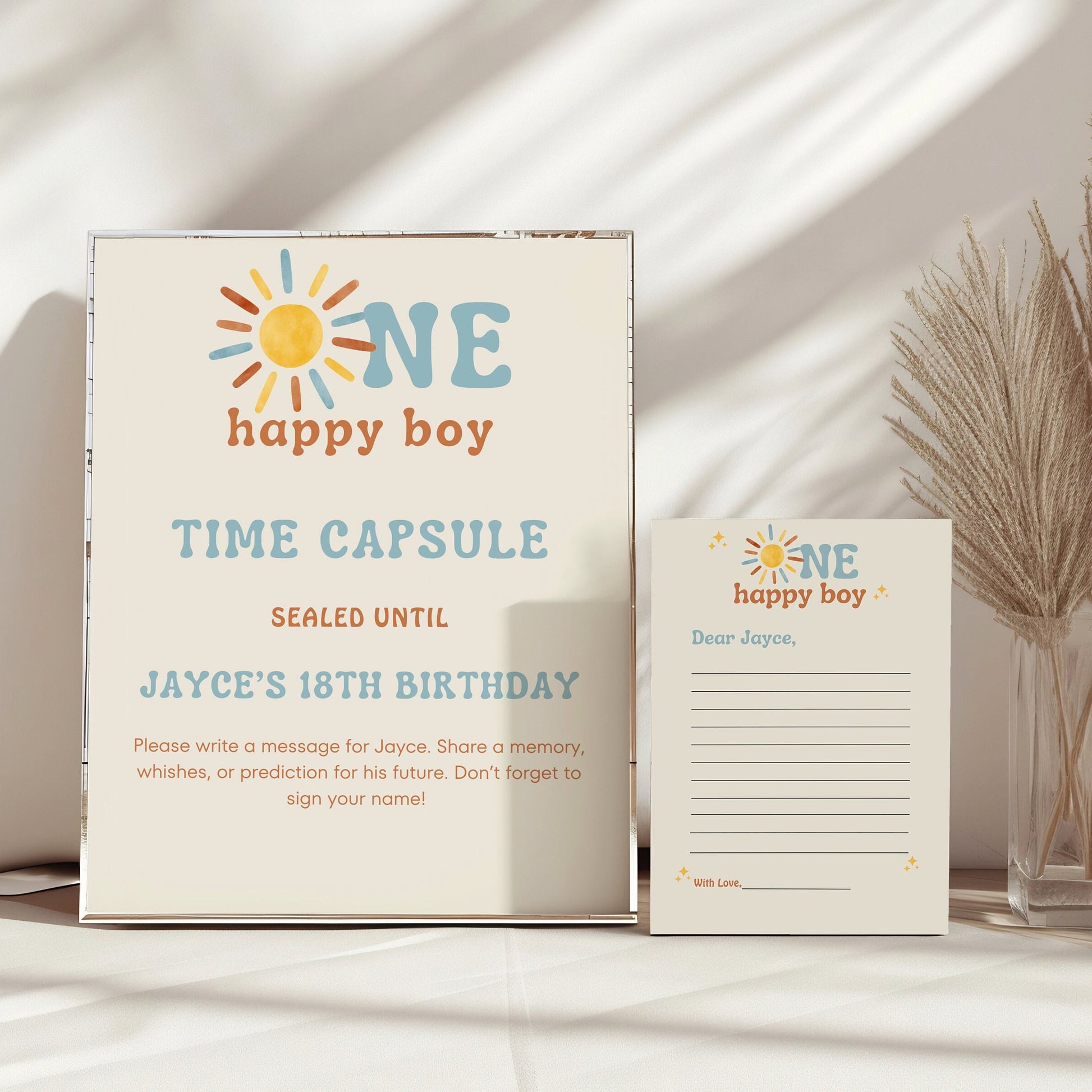 First Trip Around The Sun - Time Capsule - Instant Download