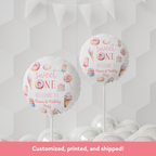 Sweet One Custom Birthday Balloons (Printed + Shipped)