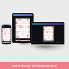 Sweet One Instant Party Bundle - Download & Print