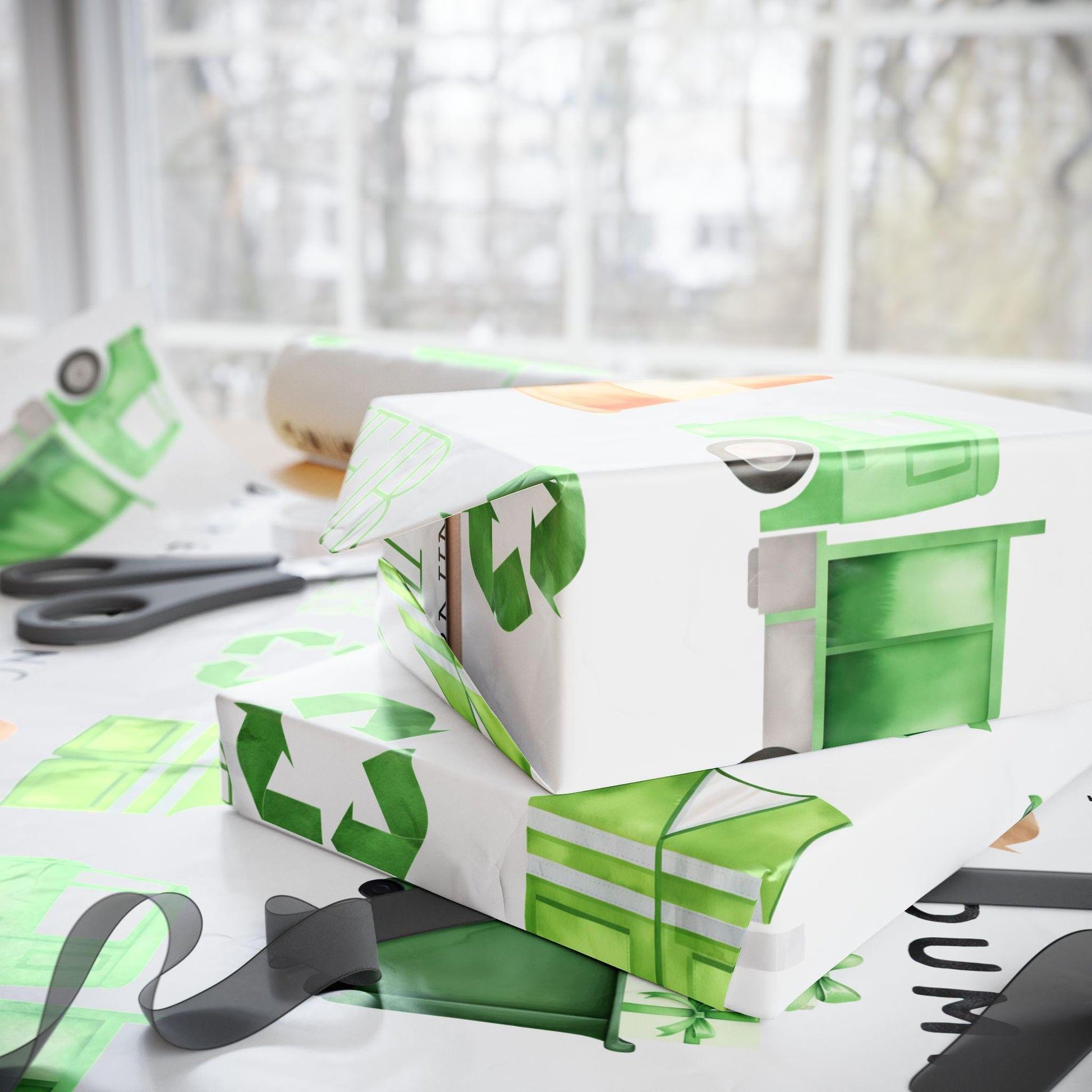 Trash Bash Custom Wrapping Paper