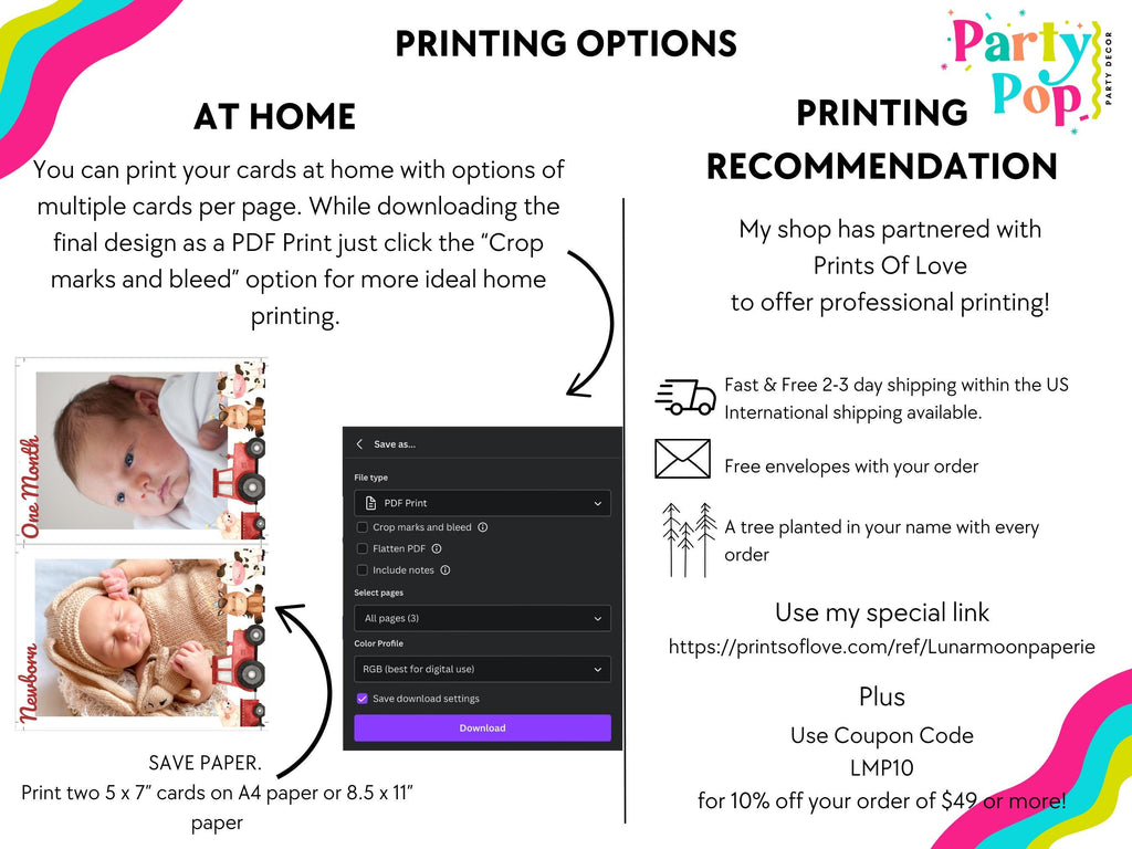 Farm Animal Birthday Banner - Farm Birthday Photo Banner - Digital Download