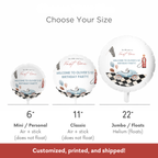 Fast One Birthday Balloon (Printed + Shipped)