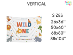 Wild One Birthday Banner (Printed + Shipped)