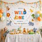 Wild One Birthday Banner (Printed + Shipped)