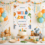 Wild One Birthday Banner (Printed + Shipped)