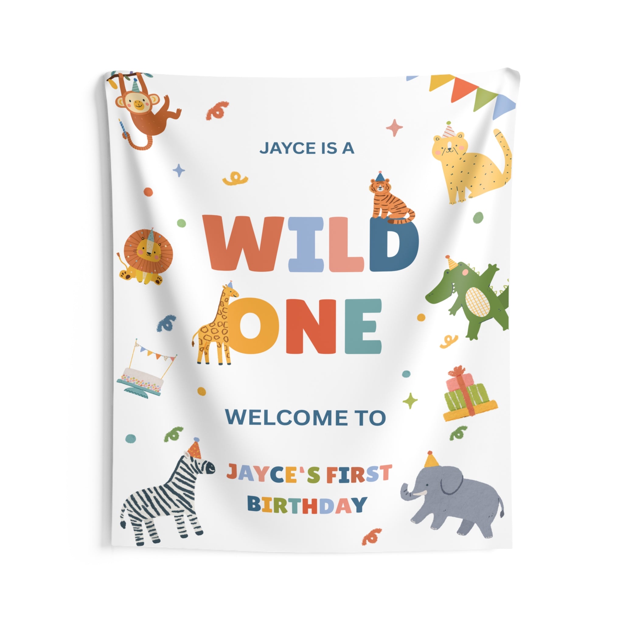 Wild One Birthday Banner (Printed + Shipped)