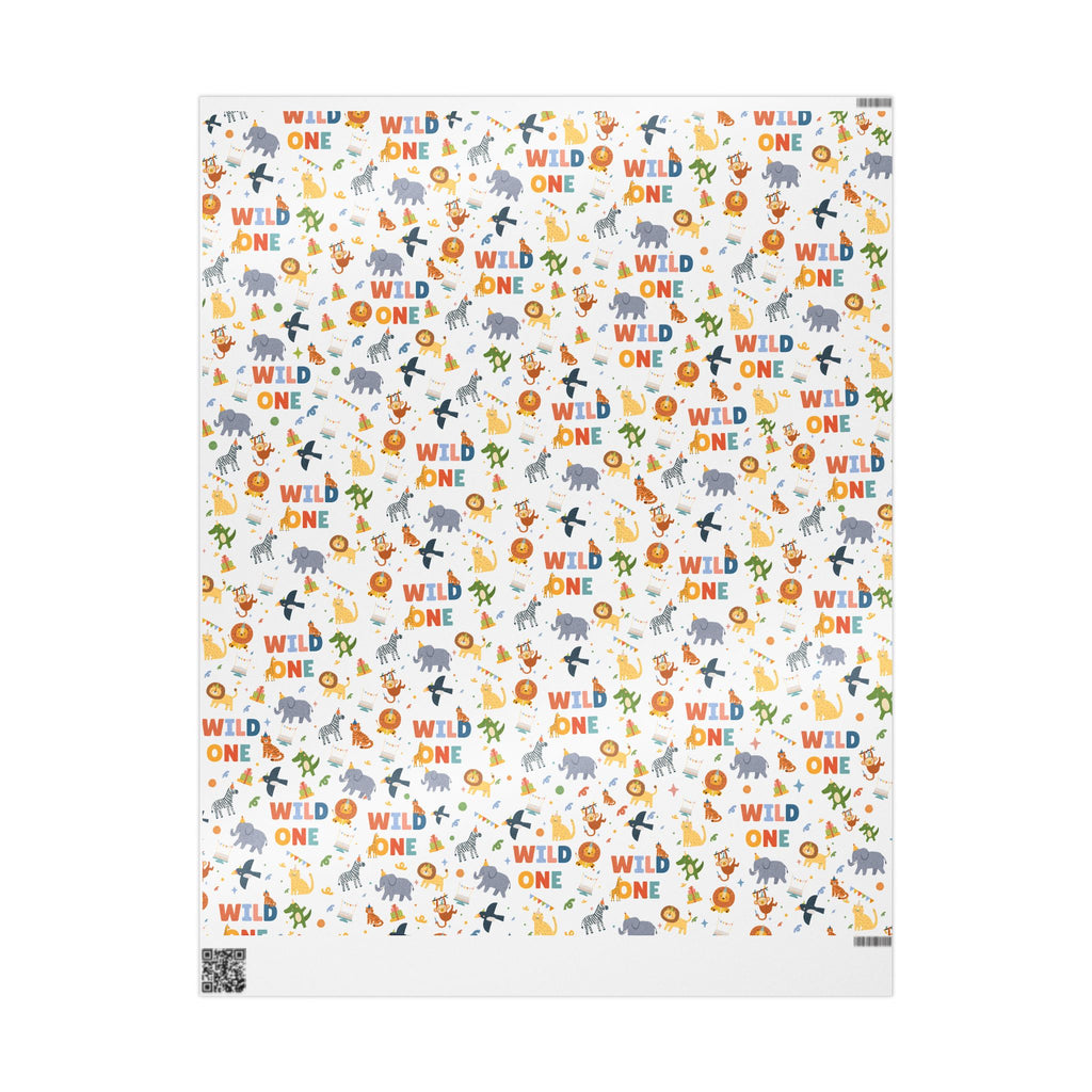 Wild One 1st Birthday Wrapping Paper (Printed + Shipped)