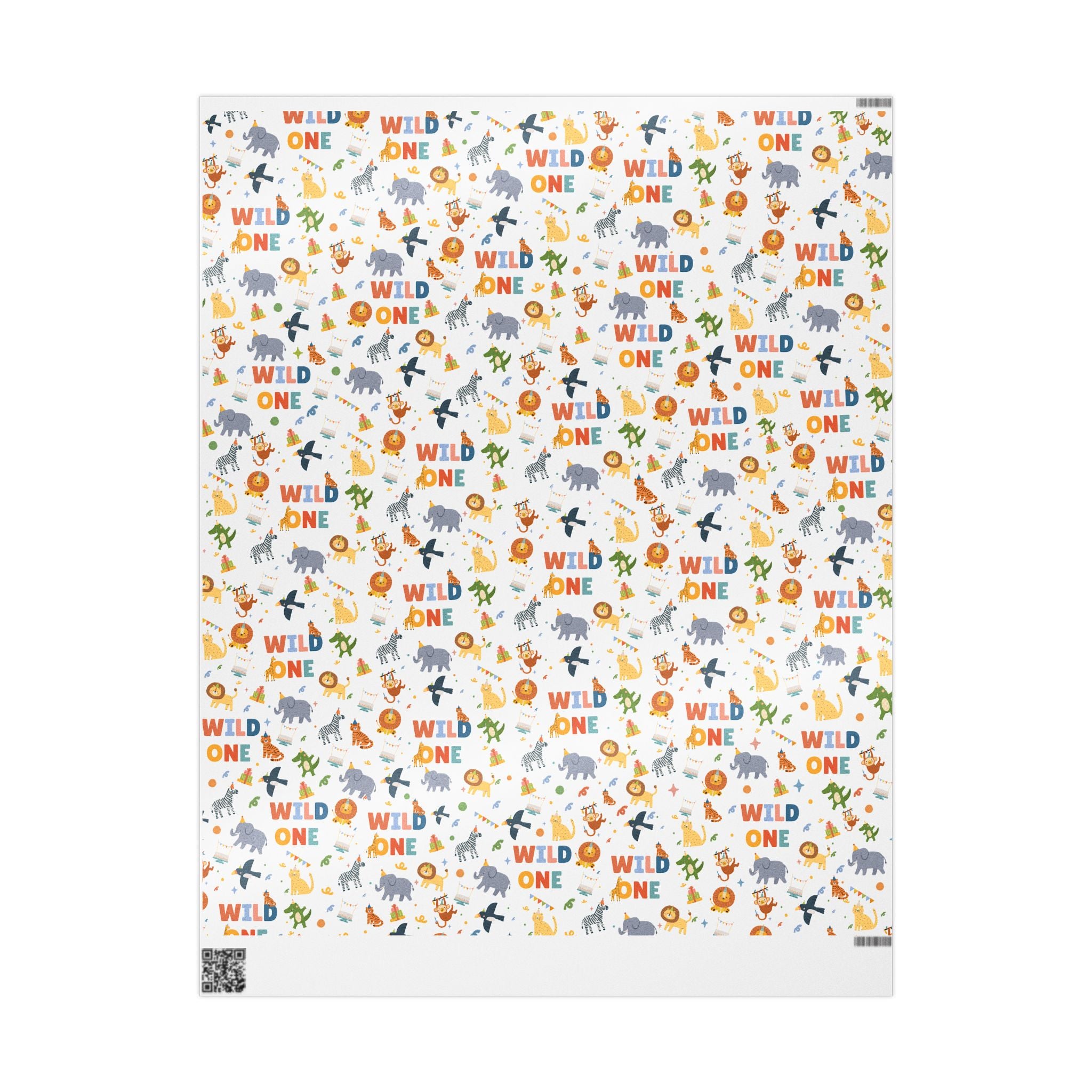 Wild One 1st Birthday Wrapping Paper (Printed + Shipped)