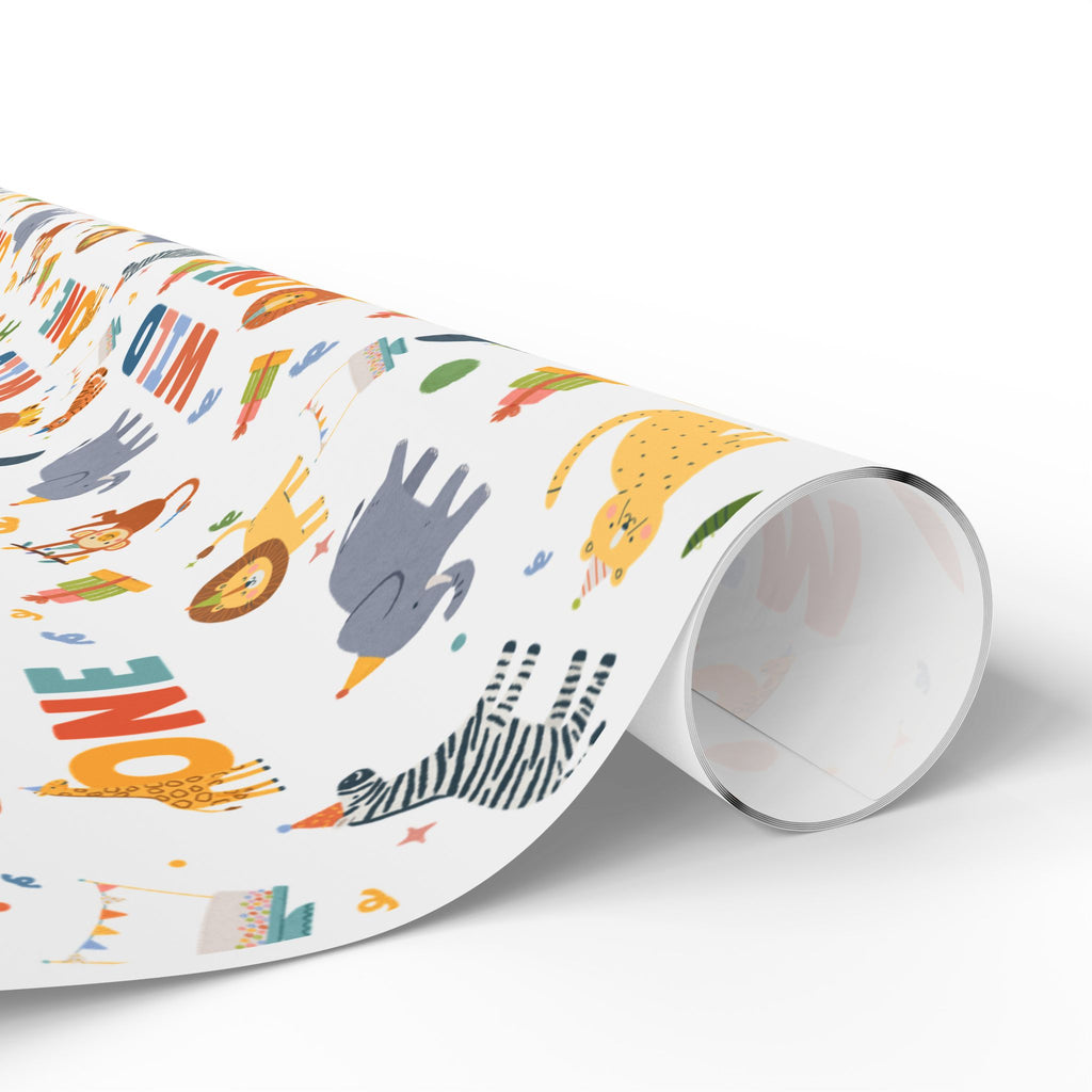 Wild One 1st Birthday Wrapping Paper (Printed + Shipped)