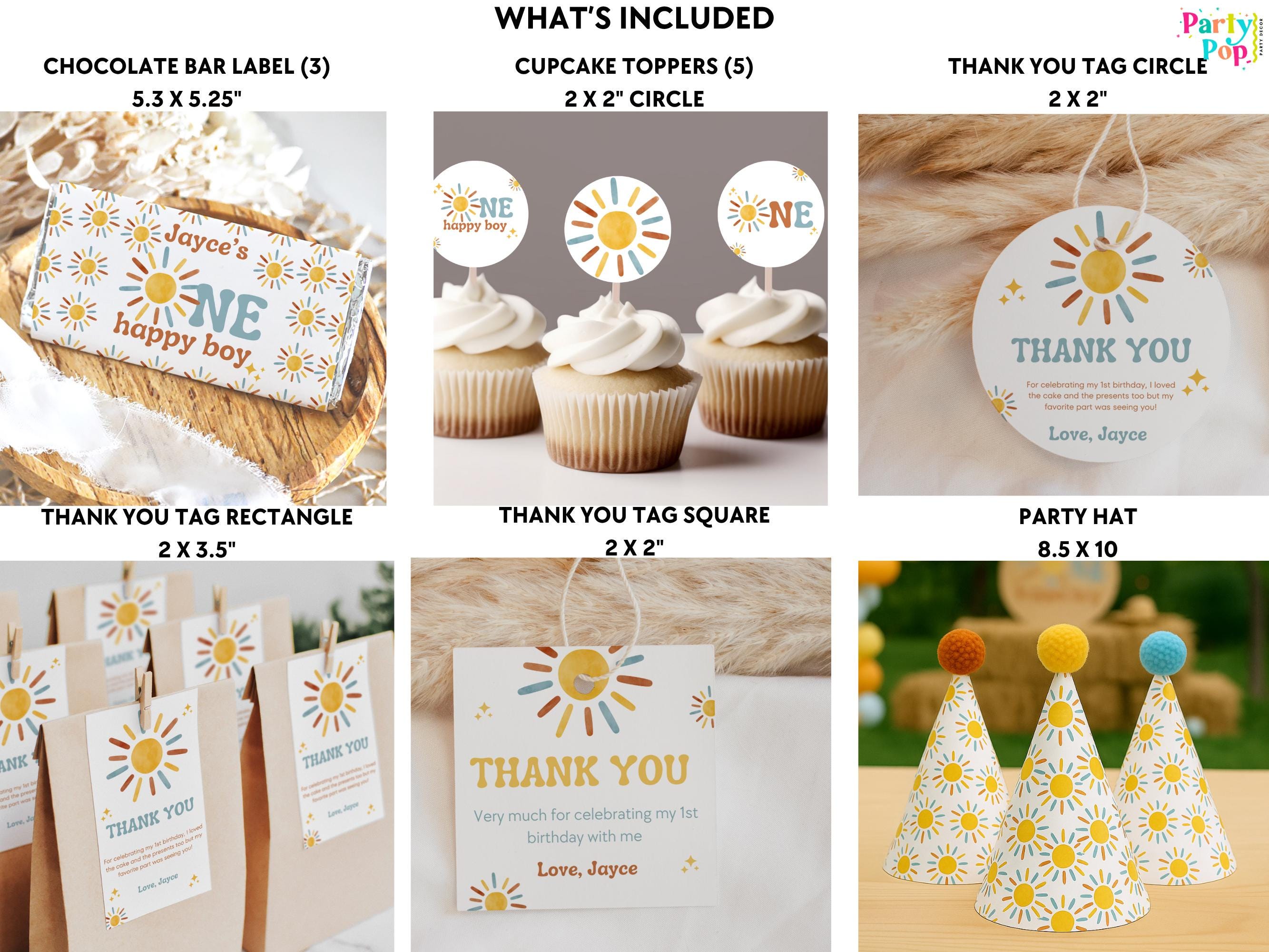 One Happy Boy Instant Party Bundle - Download and Print