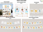 One Happy Boy Instant Party Bundle - Download and Print