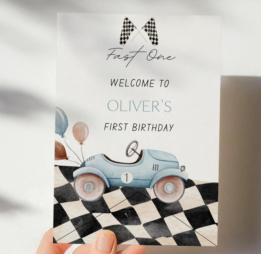 Fast One Banner - Digital Download