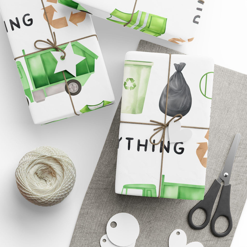 Trash Bash Custom Wrapping Paper