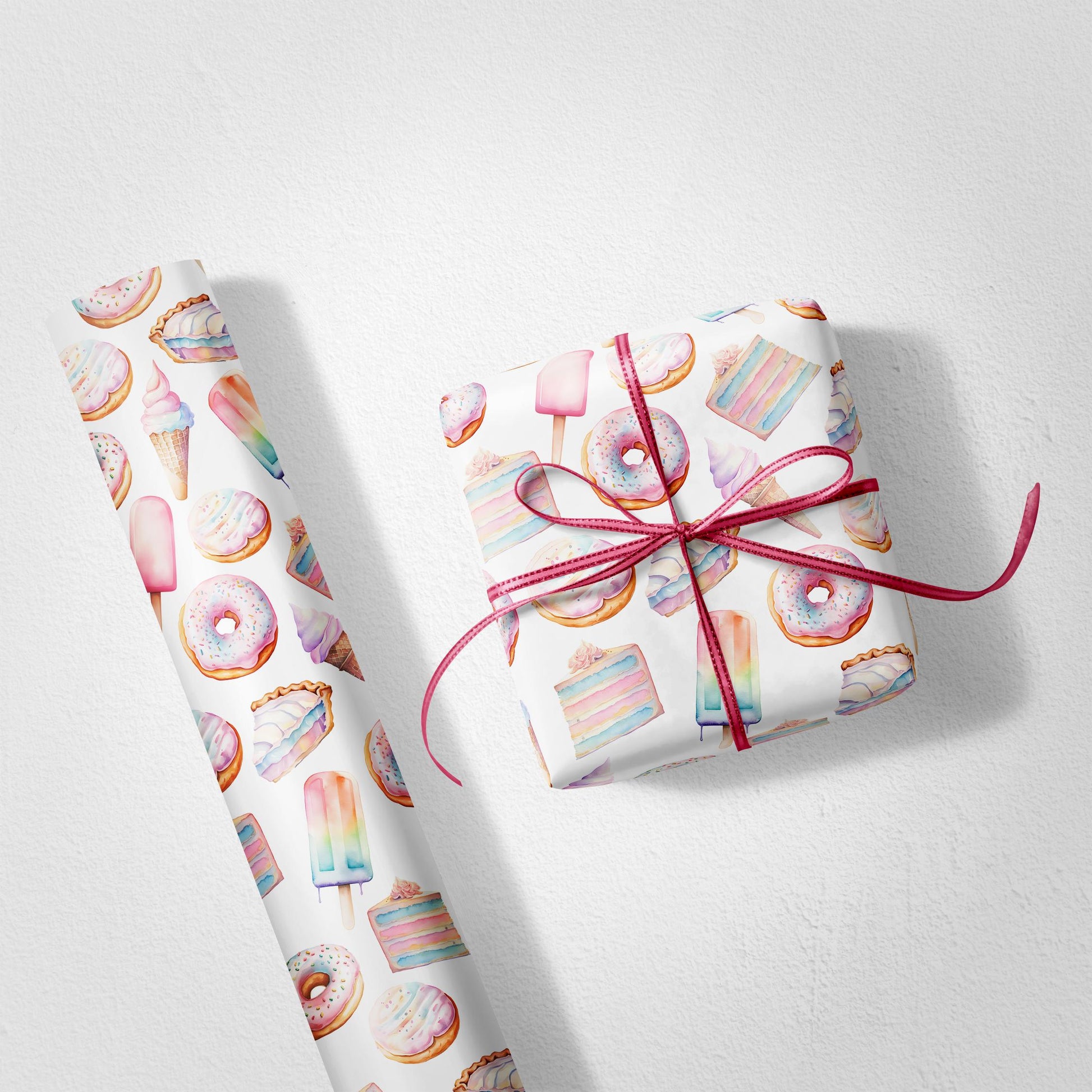 Sweet One - Birthday Wrapping Paper - Sweet One Theme