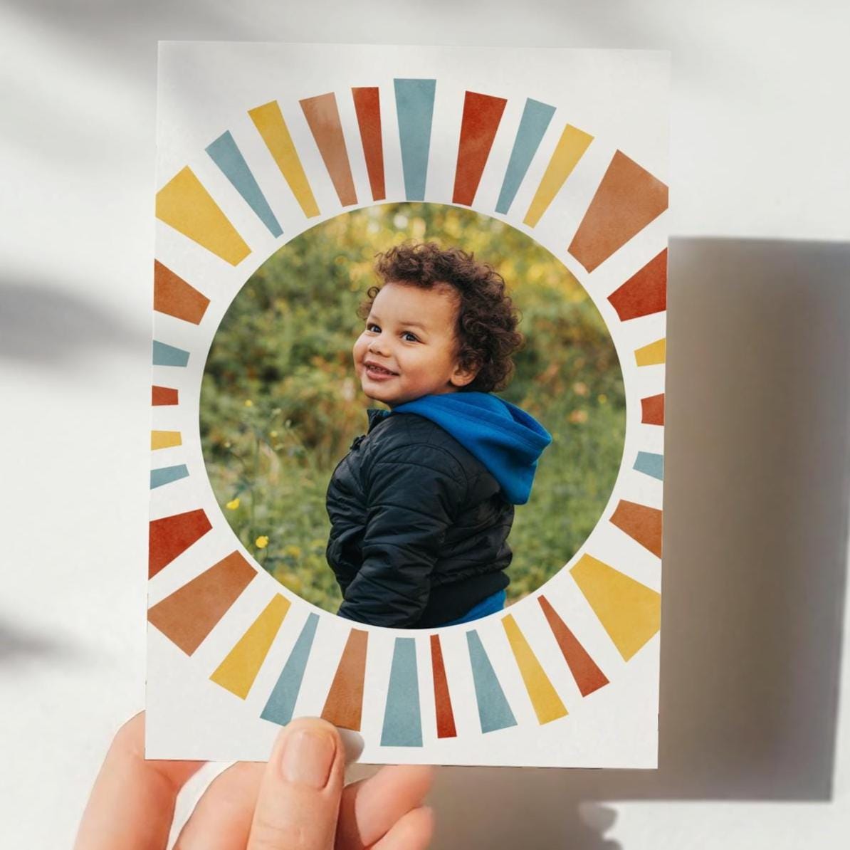 First Trip Around The Sun Birthday Invitation | One Happy Boy Birthday | 1st Birthday | Phone Invite | Editable | 1st Birthday Invitation