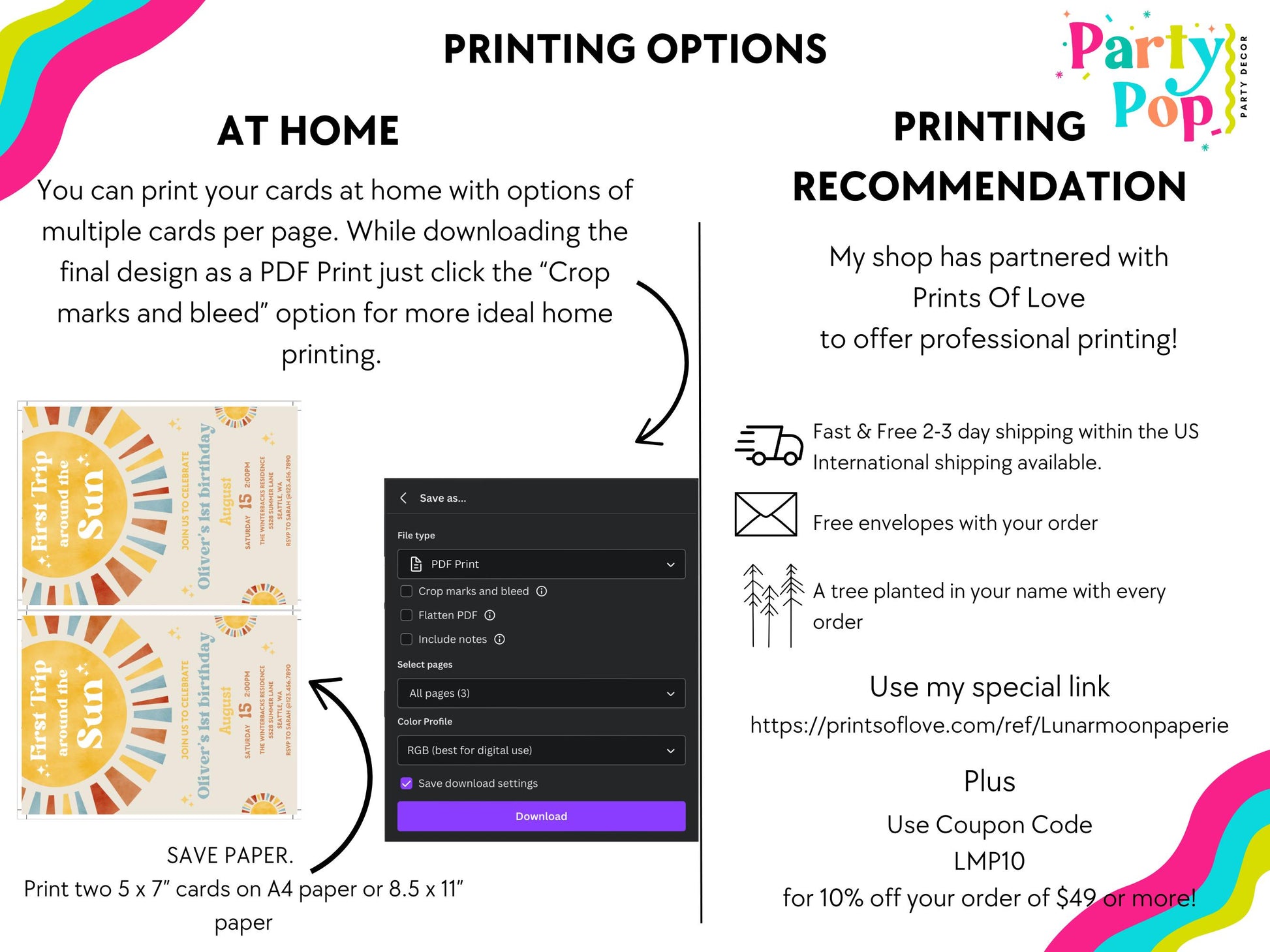 First Trip Around The Sun Birthday Invitation | One Happy Boy Birthday | 1st Birthday | Phone Invite | Editable | 1st Birthday Invitation