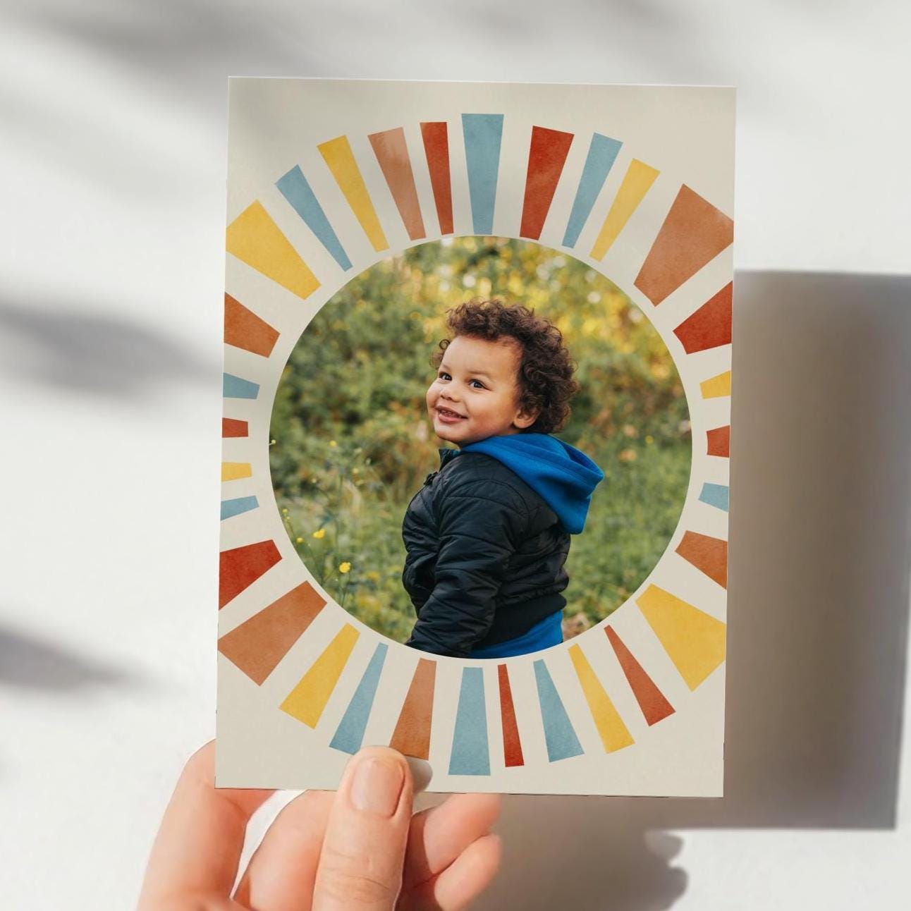 First Trip Around The Sun Birthday Invitation | One Happy Boy Birthday | 1st Birthday | Phone Invite | Editable | 1st Birthday Invitation