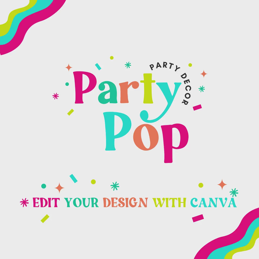 Party Animals Birthday Invitation | Safari Birthday Invitation | First Birthday Invitation | Calling All Party Animals Invite | Editable